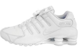 NEW Nike Shox NZ WHITE Running Shoes Sneakers Mens Style#378341 128 