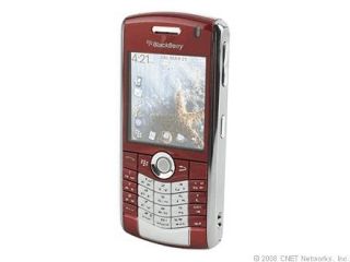 BLACKBERRY 8110   RED (UNLOCKED FOR GLOBAL USE) GSM QUADBAND   850/900 