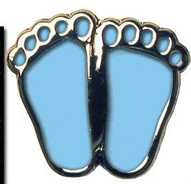 pro life precious feet blue with bookmark 10 weeks time