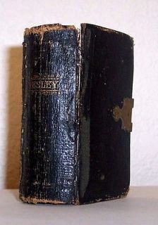 Antique Methodist Hymnal, Very Rare Working Clasp, 