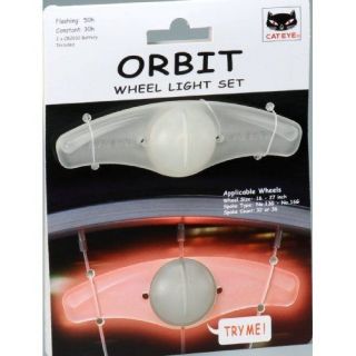 Box of 20 Pair Cateye Orbit SL LD120 WA Amber Wheel Light Sets NEW