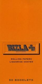 50 booklets rizla liquorice cigarette rolling papers  19 69 