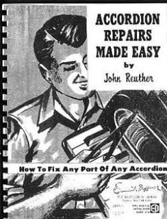 accordion repair manual john reuther new  17