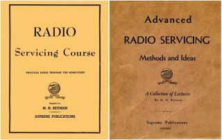 Antique Radio Servicing Course PLUS Advanced Radio Servicing   M.N 