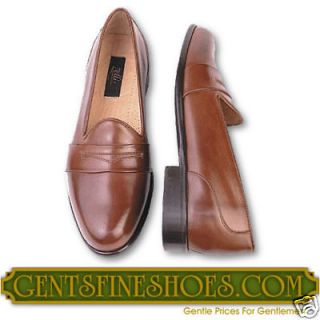 zelli arezzo italian calf leather shoes brown