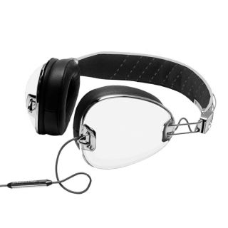 Skullcandy Roc Nation Aviator Headband Headphones   White