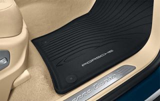   2011 and Up Cayenne All Weather Rubber Floor Mats Set of 4 No Aux AC