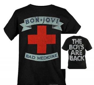 Bon Jovi Medicine hard rock glam pop metal T Shirt L XL 2XL NWT