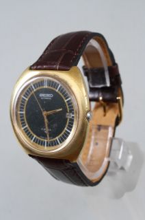 Retro Vintage Estate Seiko Automatic 17 Jewels Man Wristwatch Running