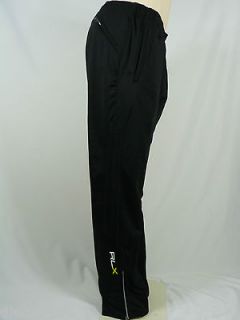 RLX Ralph Lauren Mens Track Sweat Pants Black Brand New with Tags $ 