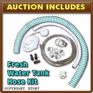 Fresh Water Tank Accessory Hose Kit   RV Concession Trailer Camper  d
