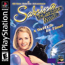 Sabrina The Teenage Witch    A Twitch in Time Sony PlayStation 1, 2001 