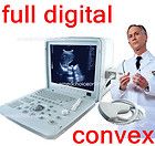 New CE Full Digital Portable Ultrasound Scanner Machine 3.5MHz Convex 