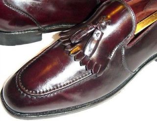 523 One of last Scottish kilt spikes shell cordovan tassel loafer 