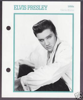 elvis presley atlas movie star picture biography card from canada