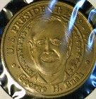 2000 George H. Bush Commemorative Sunoco Series Medal  