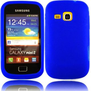   Jelly Gel Case Cover for Samsung Galaxy Mini 2 II S6500 + Screen G