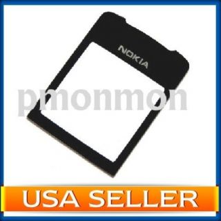 Black Nokia 8800 Sirocco LCD Lens Glass Screen Replacement Repair Part