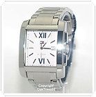 TOMMY HILFIGER MENS CLASSIC WHITE DIAL STAINLESS STEEL WATCH 1710319