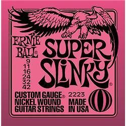   Ball 2223 Nickel Super Slinky Custom Gauge Electric Guitar Strings