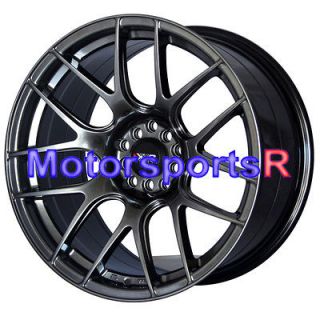   Chromium Black Concave Rims Staggered Wheels 03 04 07 08 Nissan 350z