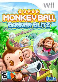 super monkey ball banana blitz wii  100 % guaranteed 