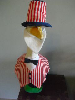 handcrafted uncle sam goose geese outfit  12
