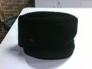 diesel commando knit scully hat black