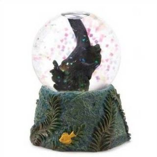wyland sea lion mini waterglobe water globe 