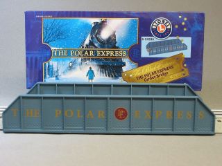 lionel polar express girder bridge train o gauge 6 24286