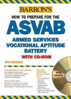 Barrons How to Prepare for the ASVAB Armed Services Vocational 