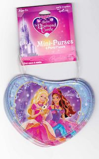 barbie diamond castle mini purses birthday party favors 4 from