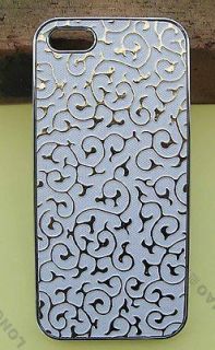 Palace Flower Synthetic leather Case Cover For iPhone 5 ,case for 
