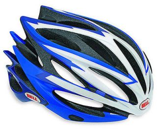 bell sweep bicycle helmet matte blue white new in box