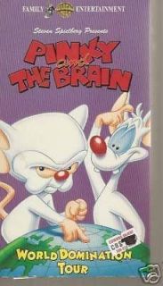 Animaniacs   Pinky & The Brain World Domination Tour (VHS, 1996)