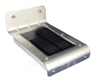   LED Solar Power Sound Sensor Detector Outdoor Home Security Light Lamp