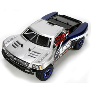 LOSB0242 Losi 1/24 Brushless Short Course Truck 2.4ghz RTR Silver 