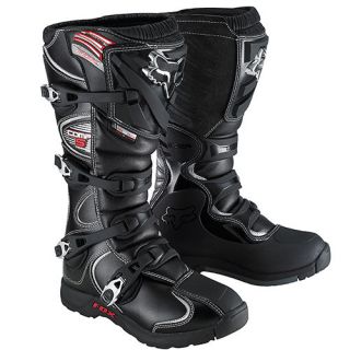 new fox racing comp 5 mx offroad boots black size