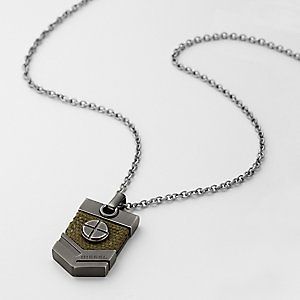   Steel and Canvas Military Totemic Necklace DX0525 Retail $95.00