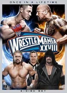 newly listed wrestlemania 28 2012 used dvd 