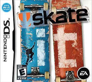 skate it nintendo ds 2008  5 99