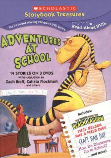 Scholastic Adventures at School 3 Pack DVD, 2010, 3 Disc Set