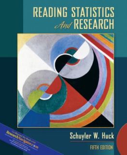 Reading Statistics and Research by Huck 2007, Paperback