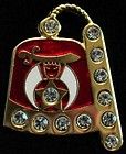 shriner jeweled rhinestone fez freemason masonic lapel enlarge buy it
