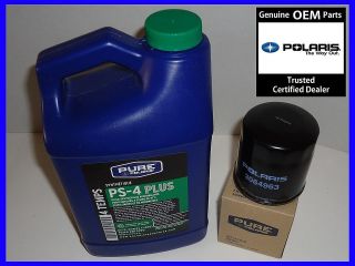 OEM 97 05 Polaris Scrambler 500 4x4 Oil and Filter Change Kit