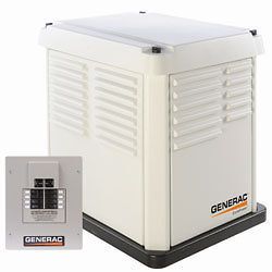   Air Cooled Gas Standby Generator w/ 50A Automatic Transfer Switch