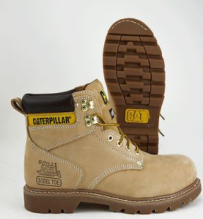 CATERPILLAR MENS SECOND SHIFT STEEL TOE WORK AND SAFETY BOOT