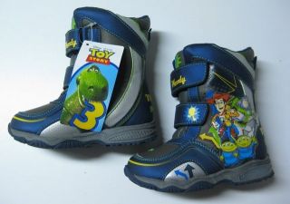 Brand New Light Up Toy Story Snow Boots Toddler Sizes 5,6,9 & 10 