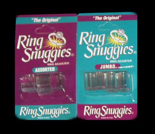     The Original Ring Adjusters   Sizers Jewelry Silver Gold 2 Packs