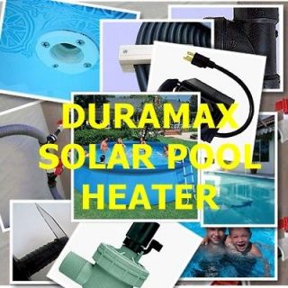 Solar Swimming Pool Heater   One day DIY project   Heat your pool for 